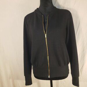 Loramendi Black Zip-Up Jacket, M